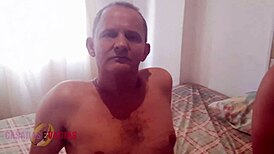 Fucked the mulatto bride married to three guys 😏