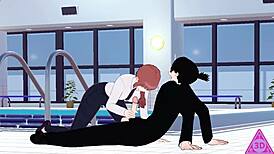 Koikatsu makima aki hayakawa hentai videos feature pov blowjob handjob hardcore petite sex cumshot gameplay uncensored thereal3dstories 1 6