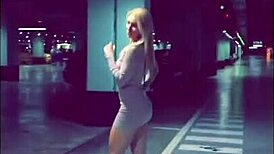 Nude MILF Slut Flashing Dirty Panties in Public Outdoor Snapchats