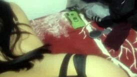 Que rica verga leads to birthday doggystyle creampie with shaved prostitute slut