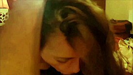 Satin-clad white slut doggystyled POV