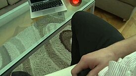 lusty gay receives obscene blowjob