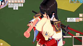 Big Tits Sakura Gets Intense Massage And Handjob In Anime 3D Hentai