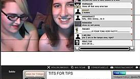Two wild girls banging hard on live webcam tonight