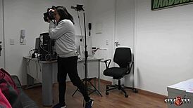 Director lidy silva photographs new actresses fanny mello and nicole dantas.