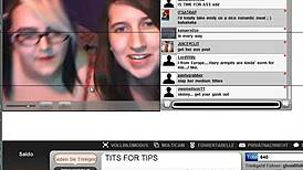 Two wild girls banging hard on live webcam tonight