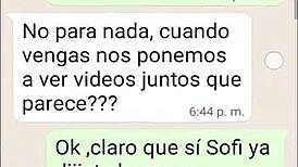 chatting with cousin sofia