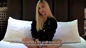 isabella rosse shows her sensual side in first casting oops