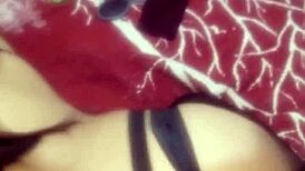 Que rica verga leads to birthday doggystyle creampie with shaved prostitute slut