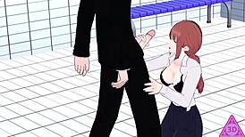 Koikatsu makima aki hayakawa hentai videos feature pov blowjob handjob hardcore petite sex cumshot gameplay uncensored thereal3dstories 1 6