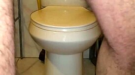 nice dildo session deep in her ass