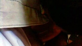 Ebony mulata tempts with oral blowjob before intense anal assfucking in POV scene