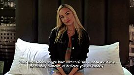 isabella rosse shows her sensual side in first casting oops