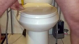 nice dildo session deep in her ass