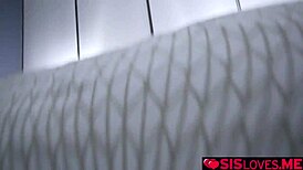 Amara Romani Teases Her Stepbro With A Monster Cock Blowjob