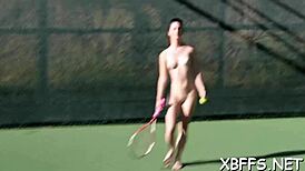 these cute teens are playing naughty blowjob games