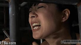 Zealous ass whipping contrasts with the sweetheart's sweet demeanor in usa