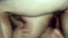 Married wife takes multiple men at a party while cuckold films