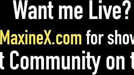 Asian bitch maxine x mounts anything that can please her always horny pussy