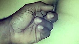 Caught her in bed with those natural tits 😏