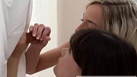 teen riding creampie in church with other dolls watching secretly