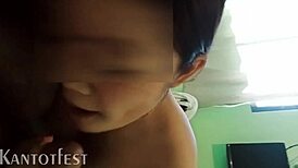 this pretty pinay's first blowjob mixes pain and pleasure from the guy with balls 😏 she's a young college teen getting fucked hard