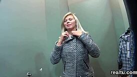 Glamorous Czech Sweetie Seduced in Supermarket and Pounded Hard in POV. European Teen Gets Clothes Ripped.