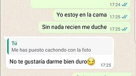 latina teen chats horny on web and phone, losing herself in desire