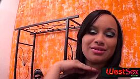 Latina pornstar Celine Salles loves intense anal sex.