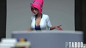 april oneil chanel preston hentai sex episode five mid-terms