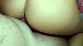 husband's friend asks for blowjob, fucks hard, cums inside martha