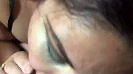 my wife with big ass loves deepthroating and sucking my cock passionately