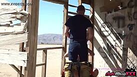 Sofie Marie gets fucked hard outdoors by a monster cock!