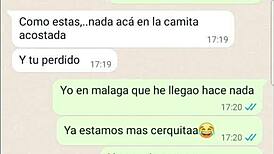 latina teen chats horny on web and phone, losing herself in desire