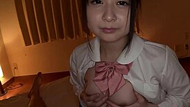 uniform jk handjob tease