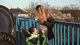 hey, this hot brunette slut is so wet and hardcore, she loves sucking my cock deep, blowing me off like crazy, and getting pounded hard in every way