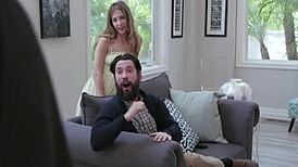 Stepdad Gets Revenge on Cheating Wife by FUCKING Audrey Hempburne