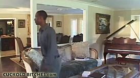 his big black cock is gonna make me cum so hard, isn't it?