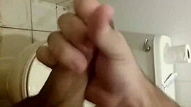 watch me stroke this big monster cock?