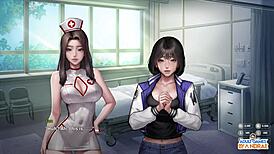 Ran performs striptease revealing shaved pussy at festival party