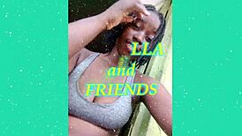 Happy Black Teen Lesbians Loving Every Touch