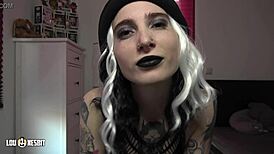 Lou Nesbit and Lia Louise dominate a male slut in a German gay parking spot.