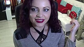 College boy discovers his anal secret during domination