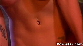 Brooke Banner's Intense Titty Fuck and Hardcore Fucking by the River