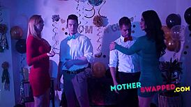 Milf Mother-In-Law Group Gangbang