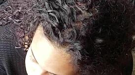 Watch my girlfriend suck my cock in that abandoned house while her friend watches