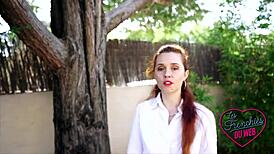 kira, the naughty french nurse, wants to spice up her bedroom antics with wild moves.