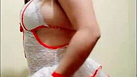 did i hire that latina prostitute for hard sex in nurse lingerie?