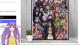 Demon wine fun with legendary hentai orgasm