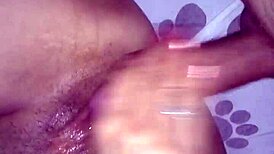 cum in my thirsty pussy, she begs